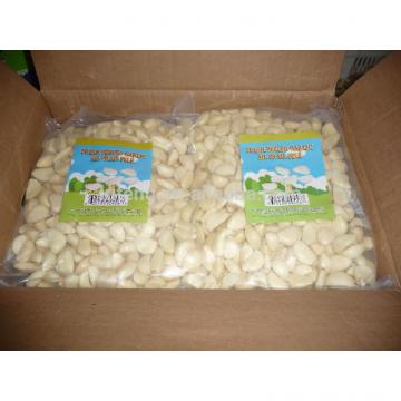 UK Peeled Garlic Vaccum Pack with BRC