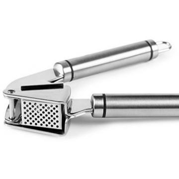 Garlic Presses--Dailyart Stainless Steel Grips Squeezer (Silver)