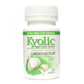 Kyolic Aged Garlic Extract Formula 100 High Potency - 100 Tablets