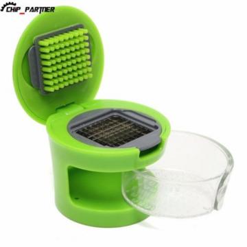 1PC Garlic Chopper Garlic Press Crusher Slicer Grater Shredder Dicing Slicing