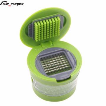 1PC Garlic Chopper Garlic Press Crusher Slicer Grater Shredder Dicing Slicing