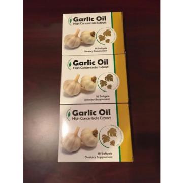 6 Box Garlic Oil Dietary Supplement 200 Softgels High Concentrate