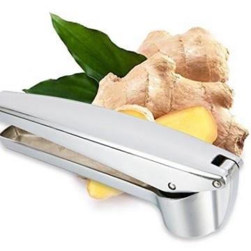 Garlic Press,Smaier Stainless Steel Garlic Press, Crusher, Mincer - Heavy Large