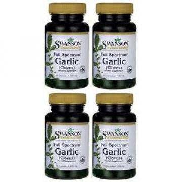 240 Caps Garlic Cloves 400 mg Blood Pressure Heart Cardiovascular Health + Bonus