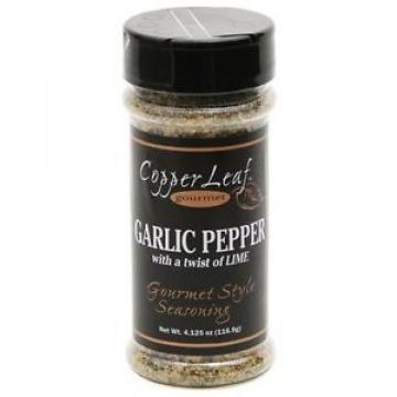 CopperLeaf Gourmet Foods Garlic Pepper with a Hint of Lime Seasoning