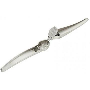 HeyLR Stainless Steel 18/10 Garlic Press Crush Garlic Cloves And Ginger With