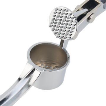 Stainless Steel Garlic Press Crusher Squeezer Masher Home Kitchen Minc