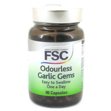 FSC Odourless Garlic Gems Capsule- Choice of Sizes (One Supplied)