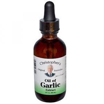 Christophers Original Formulas - Oil of Garlic Extract, 2 fl oz (59 ml)