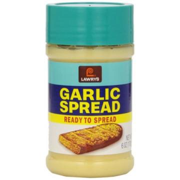 LAWRY&#039;S Garlic Spread 6 Ounce (Pack of 6) 6 Ounce (Pack of 6)