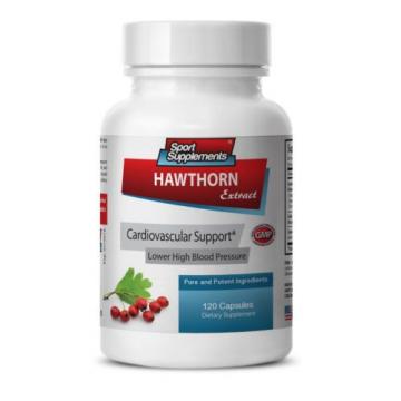 Reduce High Blood Pressure Pills - Hawthorn Extract 665mg - Garlic Powder 1B