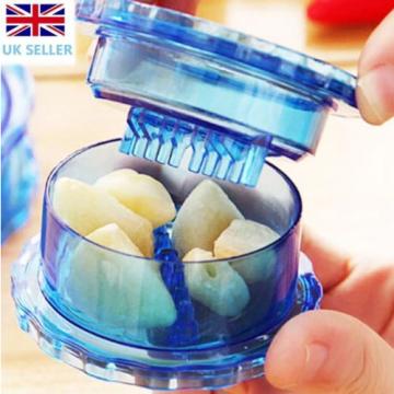 Garlic Ginger Grinder Mincer Press Peeler Crusher Twist Squeezer Kitchen Tool UK