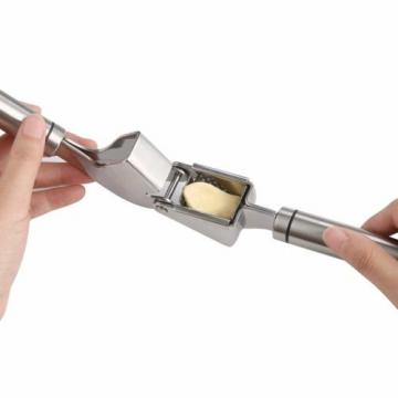 Kealive Garlic Press Stainless Steel Garlic Crusher Stainless Professional Gi...