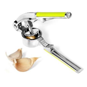 LMTECH Professional Garlic Press Crusher Mincer and Nutcracker Stainless Stee...