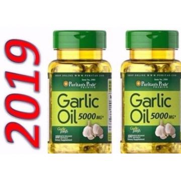 Wholesale Garlic Oil 5000mg-VitaminD3 10000 12X100= 1200 Health Very Fresh Pills