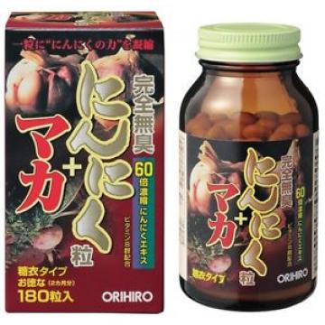 ORIHIRO odorless garlic tablets 180 tablets 60 days supplement japan free ship