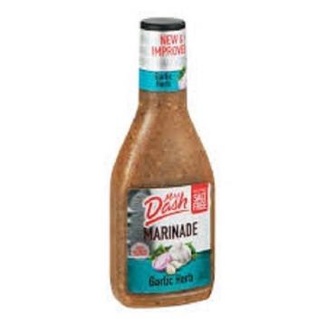 Mrs. Dash Salt Free Marinade Garlic Herb