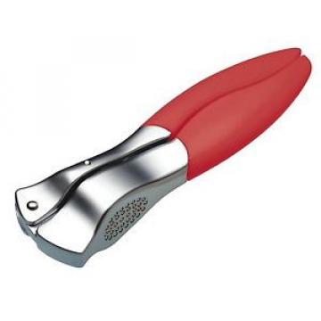 Colourworks Red Garlic Press With Soft Touch Handle