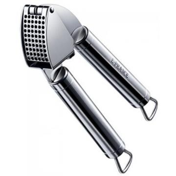 E-PRANCE Garlic Press Garlic Crusher Ginger Mincer Squeezer Chopper Stainless