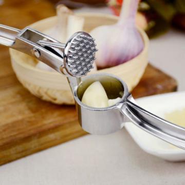 Protable Stainless Steel Garlic Press Crusher Squeezer Masher Home Kitchen Tool