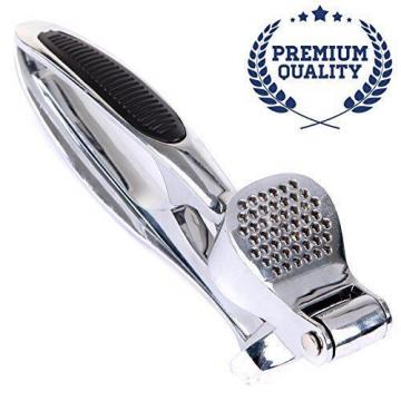 Better Line? Professional Grade Stainless Steel Garlic Press - Smash Garlic of