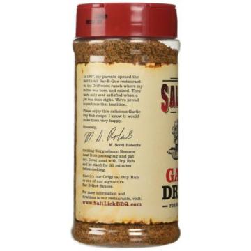 The Salt Lick BBQ Garlic Dry Rub 12 Oz