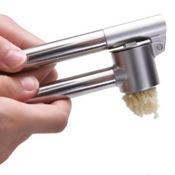 Garlic Press Stainless Steel Kitchen Tool Utensil Cooking Cook Spice Presser NEW