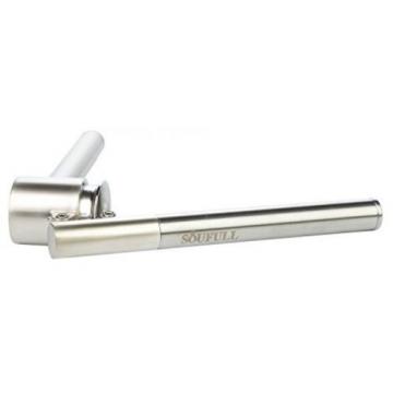 Soufull 304 Stainless Steel Garlic Press With Silicone Tube Roller