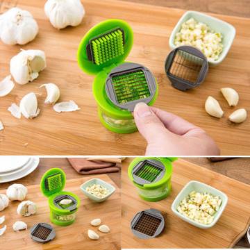 GARLIC PRESS CHOPPER SLICER  GRINDER WONDROUS KITCHEN TOOL