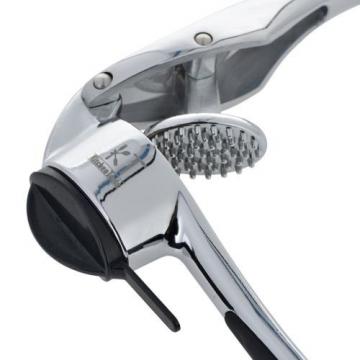 Garlic Press Premium Garlic Mincer with Cleaning Brush and Comfortable Handle