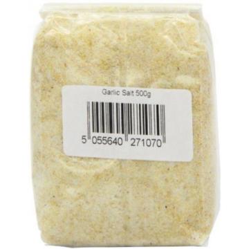 JustIngredients Essential Garlic Salt Loose 500 G (Pack Of 2)