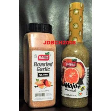 BADIA - Roasted Garlic 24oz + Marinade 20oz (BUNDLE)