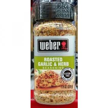 Weber Roasted Garlic &amp; Herb Seasoning - 7.75 oz  always fresh