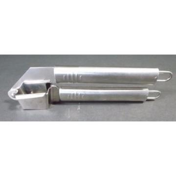 Garlic Press, Chrome Metal with Easy Grip Handles,   Free ShiPPing