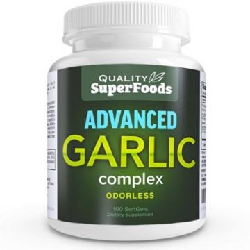 Advanced Garlic Complex - Quality SuperFoods (100ct) Maximum strength Complex