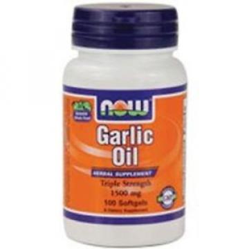 Garlic Oil 1500 mg 100 Softgels (Pack of 2)