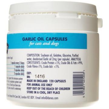 Denes Garlic Oil Capsules 120 Capsules