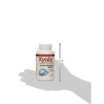 Kyolic Aged Garlic Extract Blood Pressure Health Formula 109 -- 160 Capsules