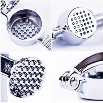 YoHom Garlic Press And Nut Cracker, Dishwasher Safe With Good Grips Handle For