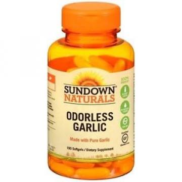 SUNDOWN GARLIC 75MG TAB ODORLESS 100 COUNT