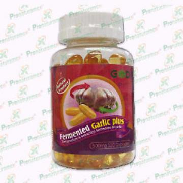 Fermented Garlic Plus 500 mg 120 softgel - Blood Pressure &amp; Cholesterol Control