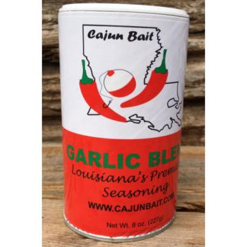 Cajun Bait Seasoning &#034;Garlic Blend&#034; 1 - 8oz can