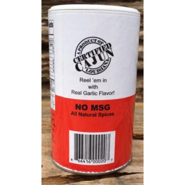 Cajun Bait Seasoning &#034;Garlic Blend&#034; 1 - 8oz can