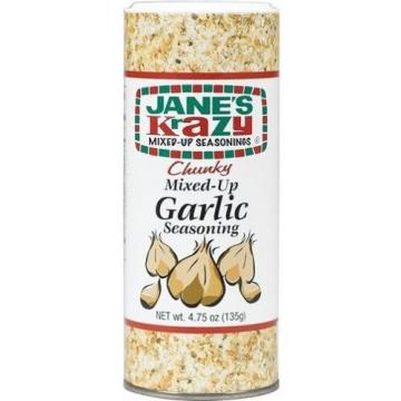 Jane&#039;s Krazy Mixed Up Chunky Garlic Seasoning