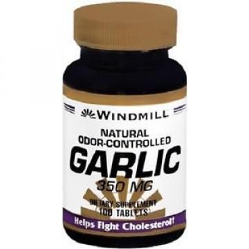 Windmill Odor Controlled Garlic Tablets, 100ct 035046002763S556