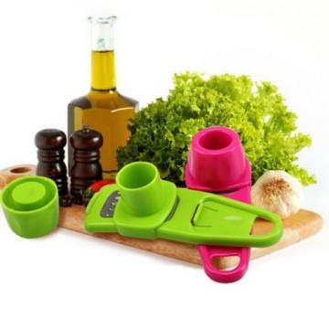 Garlic Press Grinder Ginger Grater Crusher Slicer Cutter Grinder Chopper Mincer