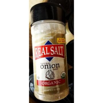 Redmond RealSalt 26oz Pouch, 2oz Shaker, 8.25oz Natural Season Onion Garlic Salt