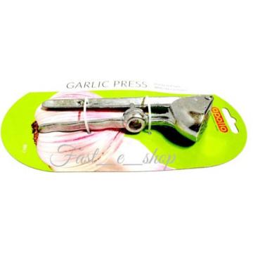 Apollo Garlic Press Crusher, With Cherry And Olive Stoner.