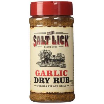 The Salt Lick BBQ Garlic Dry Rub 12 Oz (Pack of 3)