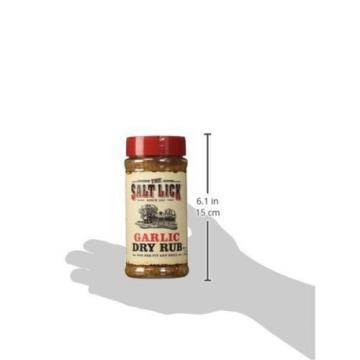 The Salt Lick BBQ Garlic Dry Rub 12 Oz (Pack of 3)